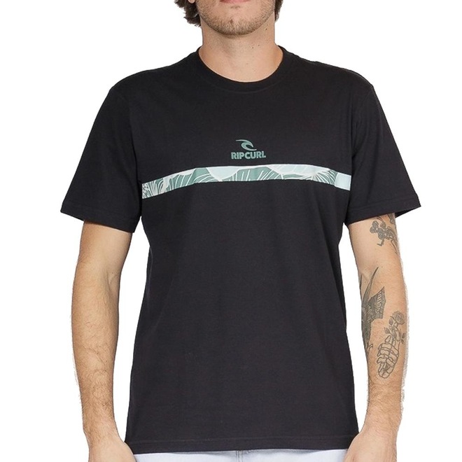 Camiseta Rip Curl Floral Sunset SM26 Masculina - Foto 1