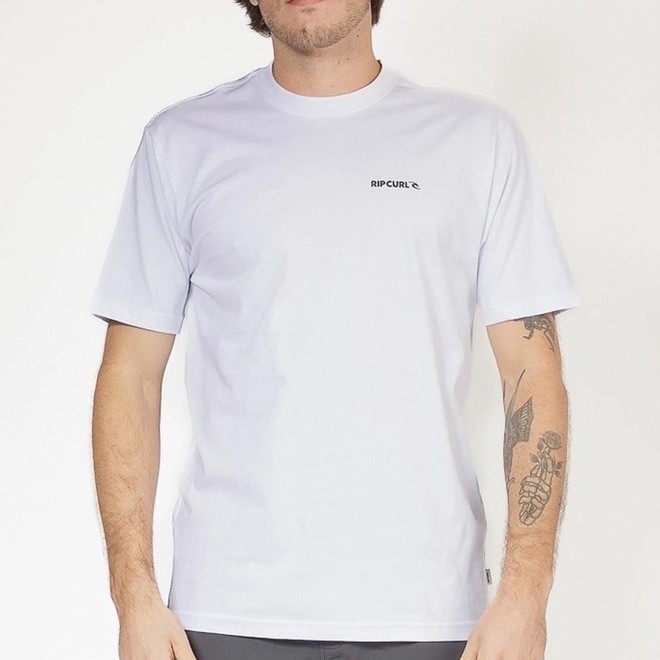 Camiseta Masculina Rip Curl Brand Icon SM26 - Foto 1