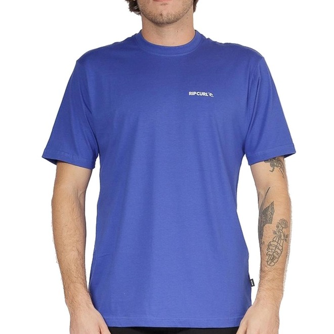 Camiseta Masculina Rip Curl Brand Icon SM26 - Foto 1