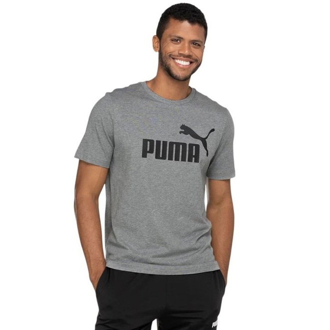 Camiseta Puma Essentials NO. 1 Logo Masculina - Foto 1