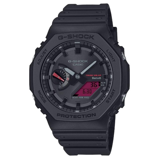 Relógio Casio G-Shock GA-B2100BBR-1ADR Black and Bold Red - GA-B2100 Black and Bold Red - Foto 1
