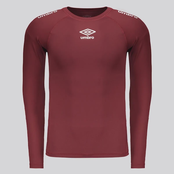 Camisa Térmica Umbro Manga Longa Masculina - Foto 1