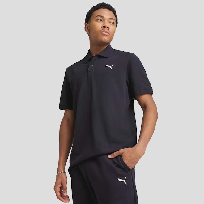 Camiseta Polo Puma Pique Masculina - Foto 1