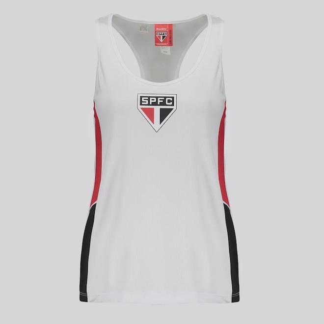 Camiseta Regata do São Paulo Soberano Feminino - Foto 1