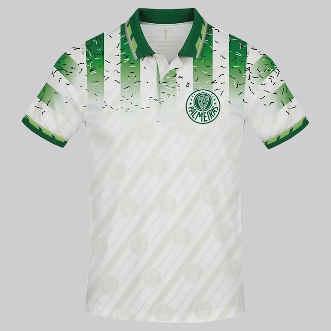 Camiseta Polo Palmeiras Retrô 1996 FutFanatics - Foto 1