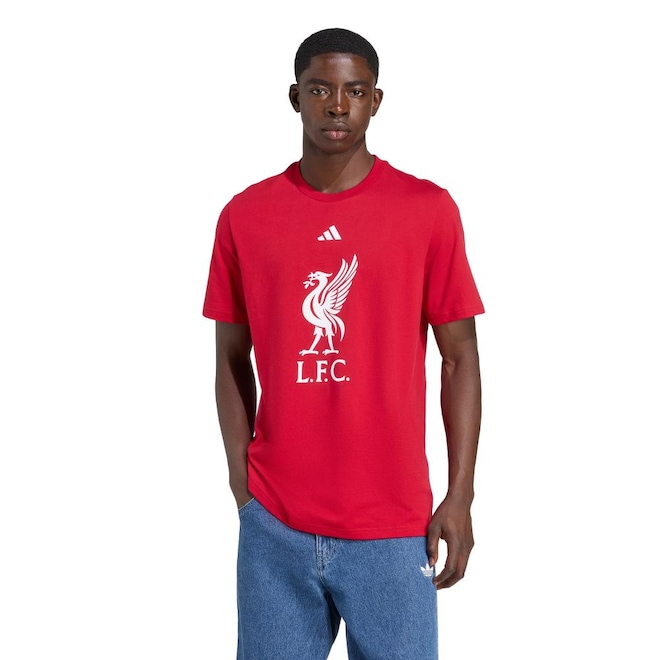 Camisa Liverpool FC DNA adidas Masculina - Foto 1