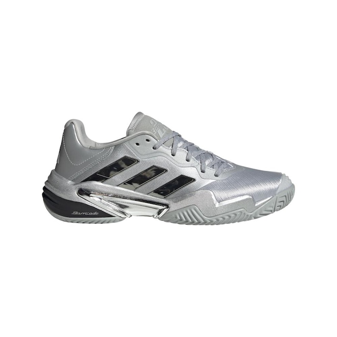 Tênis Masculino adidas Barricade 13 Silver Edition - Foto 1