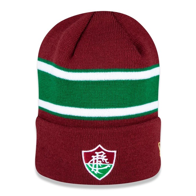 Gorro Masculino New Era Futebol Fluminense Tricolor Basico - Foto 1