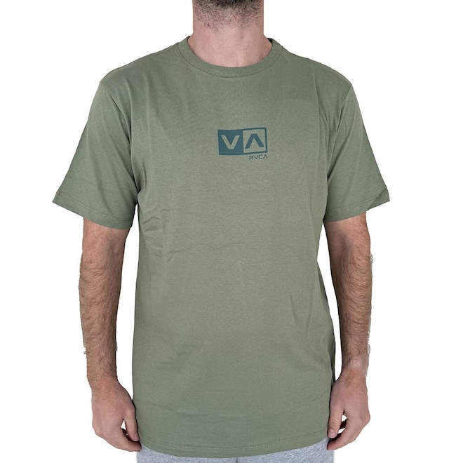 Camiseta RVCA Mini Balance Box WT25 Masculina - Foto 1