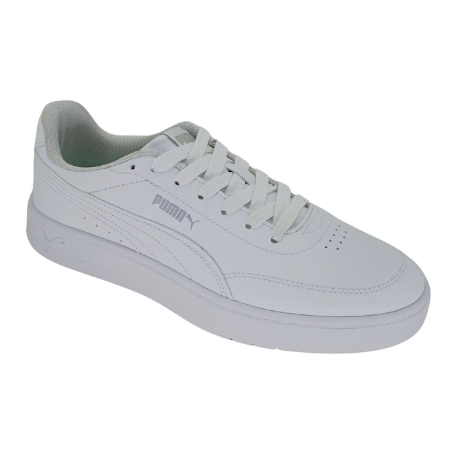 Tênis Puma Court Classic Clean - Masculino - Foto 1