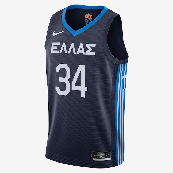 Camiseta Regata Nike Grécia Masculina - Foto 1