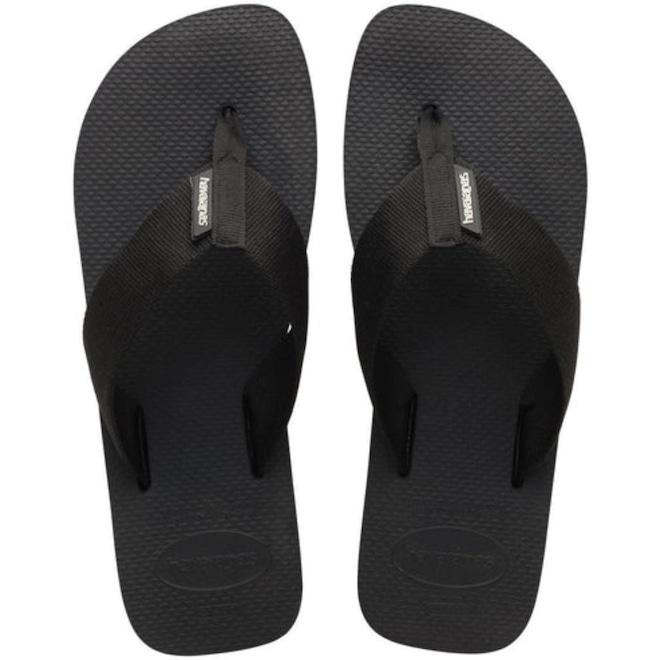Chinelo De Dedo Havaianas Urban Basic Material Masculino - Foto 1