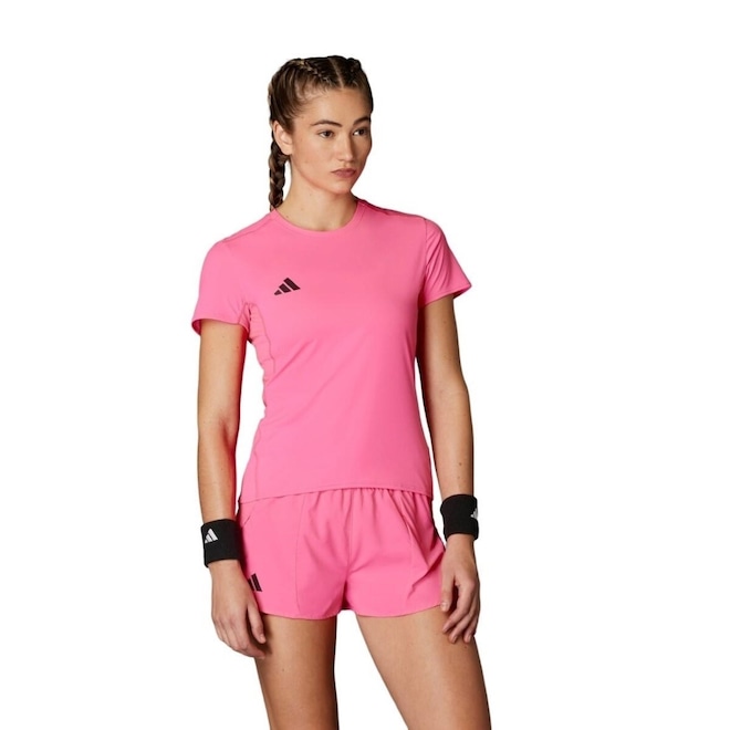 Camiseta Feminina adidas Corrida Adizero Essentials - Foto 1