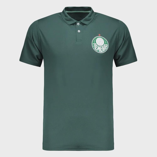 Camisa Polo Masculina Betel Palmeiras Basic - Foto 1