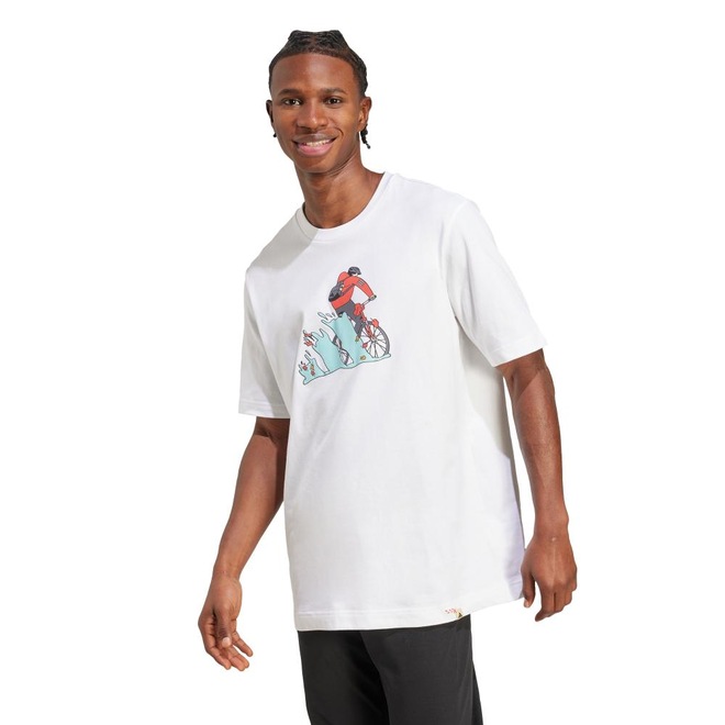 Camiseta Masculina adidas Doodle Hunt Bike - Foto 1