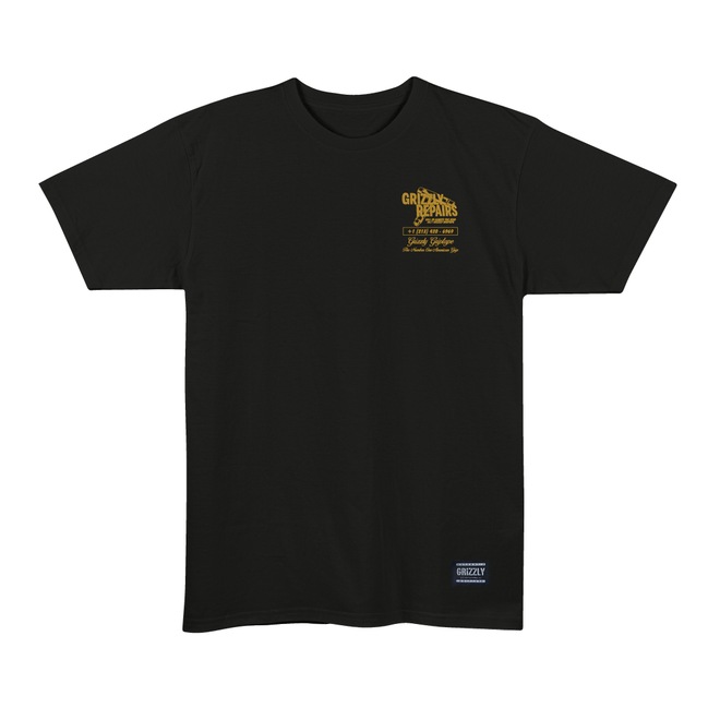 Camiseta Grizzly Repairs Tee Masculina - Foto 1