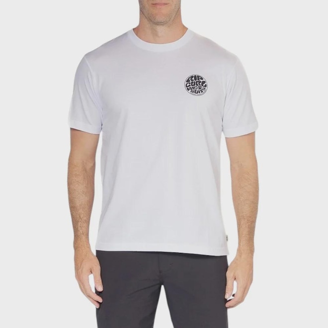 Camiseta Masculina Rip Curl Wettie Suit Icon - Foto 1