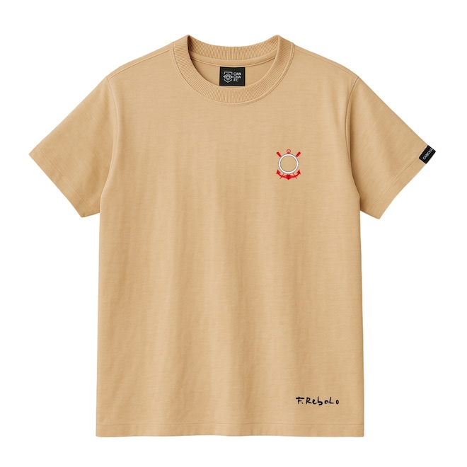 Camiseta Corinthians O Escudo por Rebolo Cancha FC Masculina - Foto 1