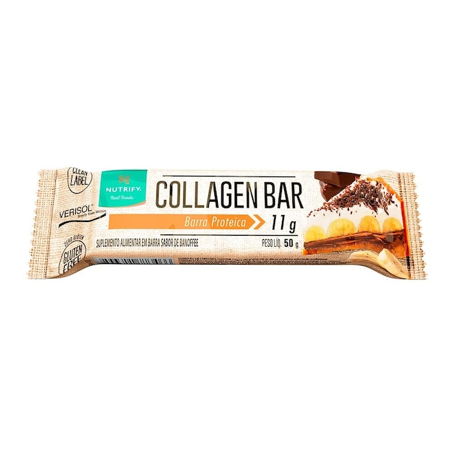 Collagen Bar Nutrify - 10 unidades - Foto 1