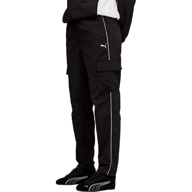 Calça Puma Sport Woven Cargo Feminina - Foto 1