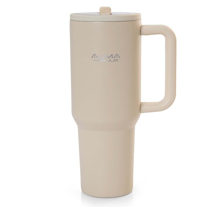 Copo Térmico com Canudo 1200ml Noah Alma Genius - Foto 1