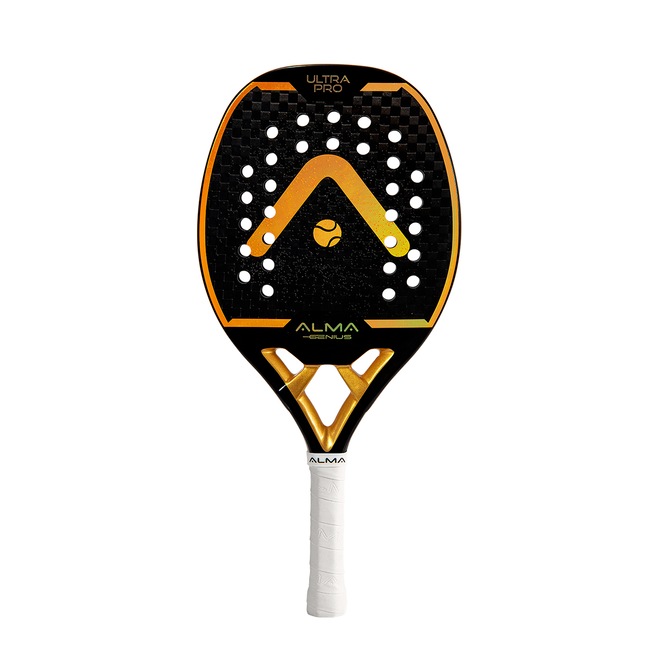 Raquete Beach Tennis 12K Ultrapro Alma Genius - Foto 1