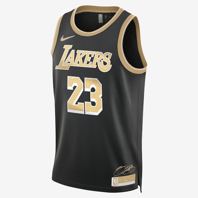 Camiseta Regata Nike NBA LeBron James Los Angeles Lakers 2024/25 Select Series Masculina - Foto 1