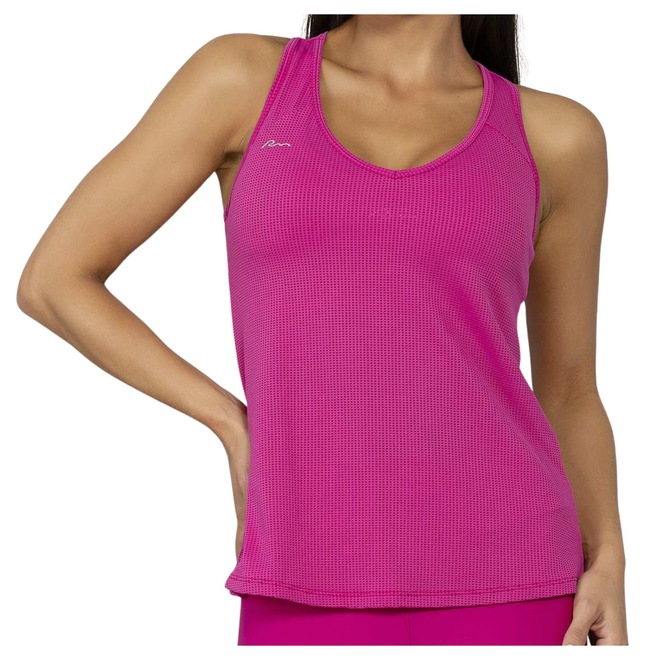 Camiseta Regata Run More Alongada Feminina - Foto 1