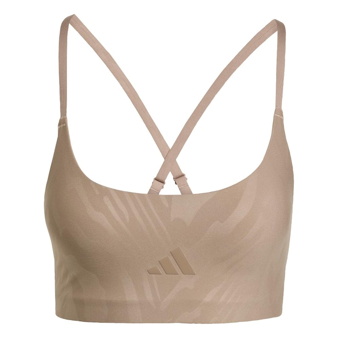 Top Adidas LS AOP BRA Feminino - Foto 1