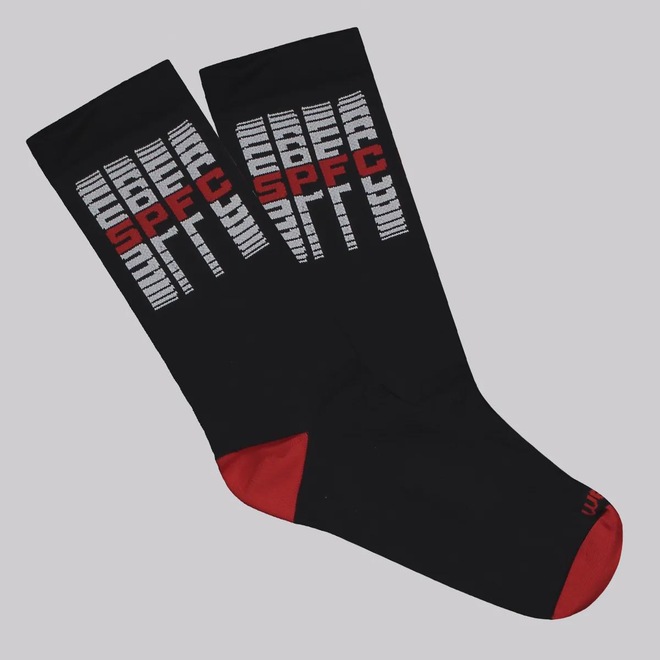 Meia Cano Alto São Paulo Performance Unissex - Foto 1