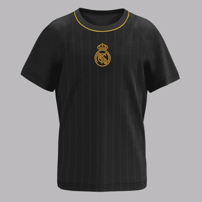 Camisa Real Madrid Lenda FutFanatics Infantil - Foto 1