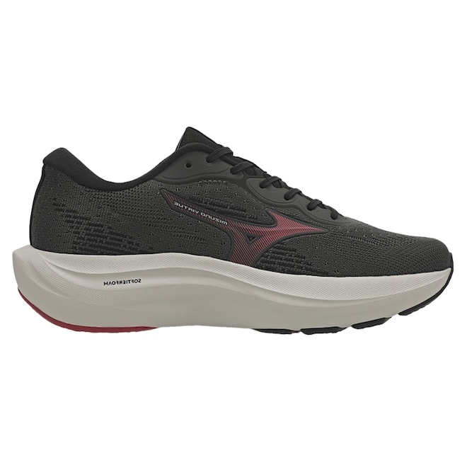 Tênis Mizuno Virtue Corrida Grafite - Feminino - Foto 1