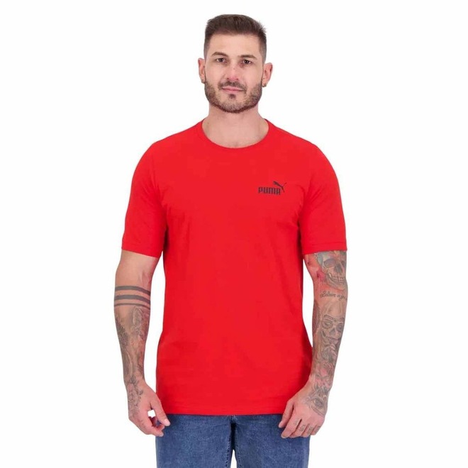 Camiseta Puma Essentials Small Logo Masculina - Foto 1