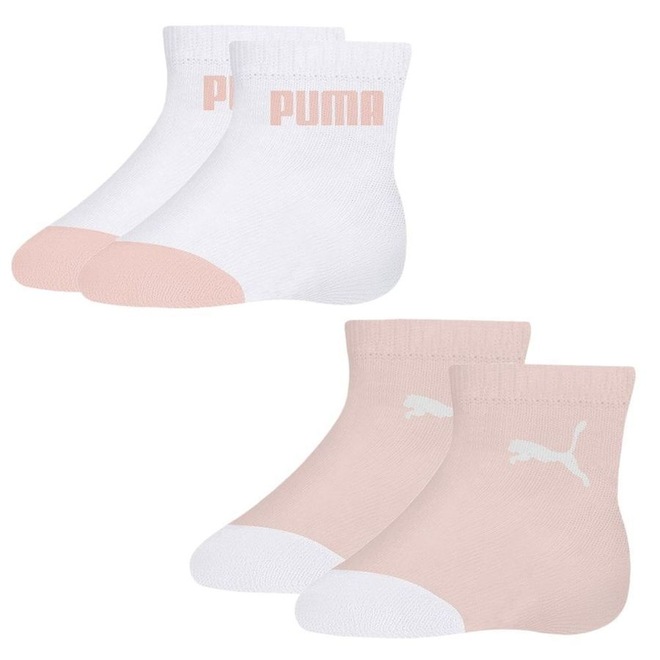 Meias Puma Cano Baixo Infantil - 2 pares - Foto 1