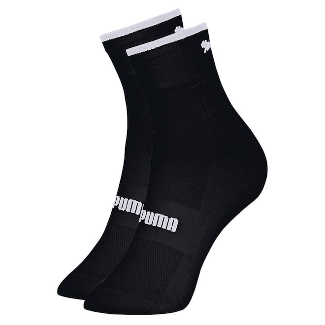 Meia Cano Curto Puma Sport Feminina - Foto 1
