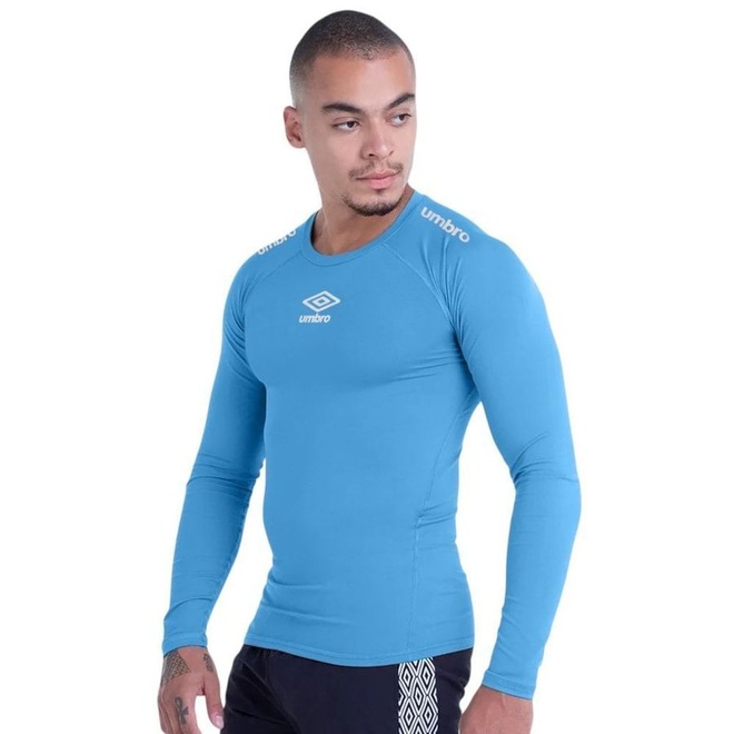 Camisa Térmica Umbro Clubes 2023 Profissional Masculina - Foto 1