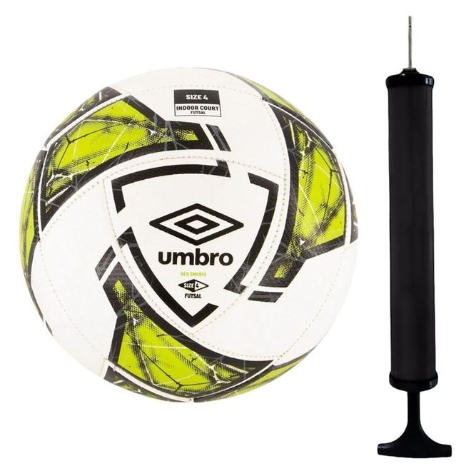 Kit Bola Umbro Futsal Neo Swerve + Bomba de Ar - Foto 1