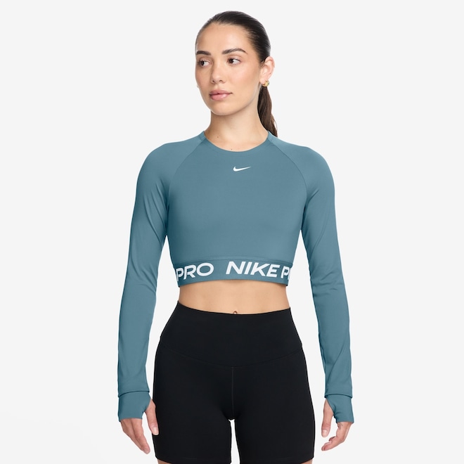 Camiseta Nike Pro 365 Cropped Feminina - Foto 1