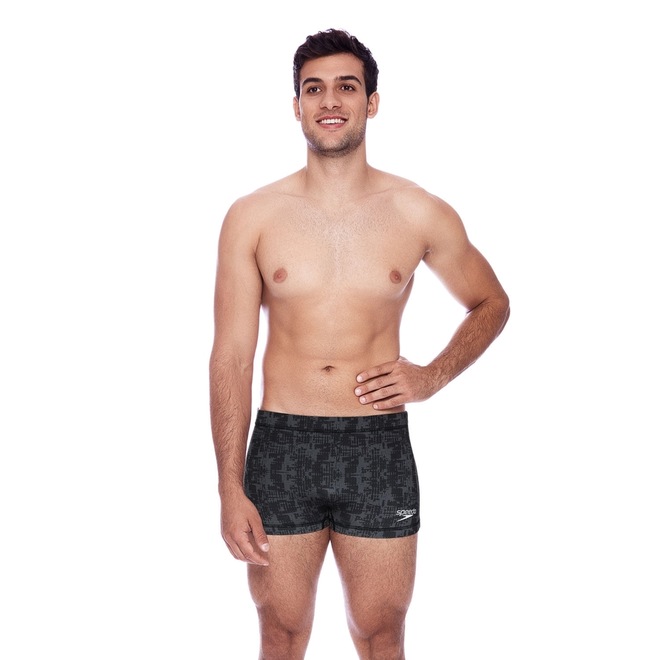Sunga Masculina Speedo High Boxer Graphic - Foto 1