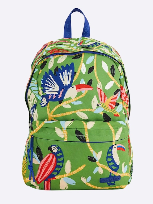 Mochila Farm Xodó Bosque Dos Pássaros Feminina - Foto 1
