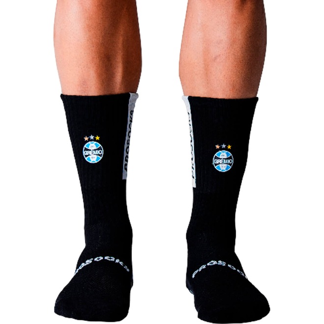Meia Masculina ProSocks Futebol UltraGrip Grêmio - Foto 1