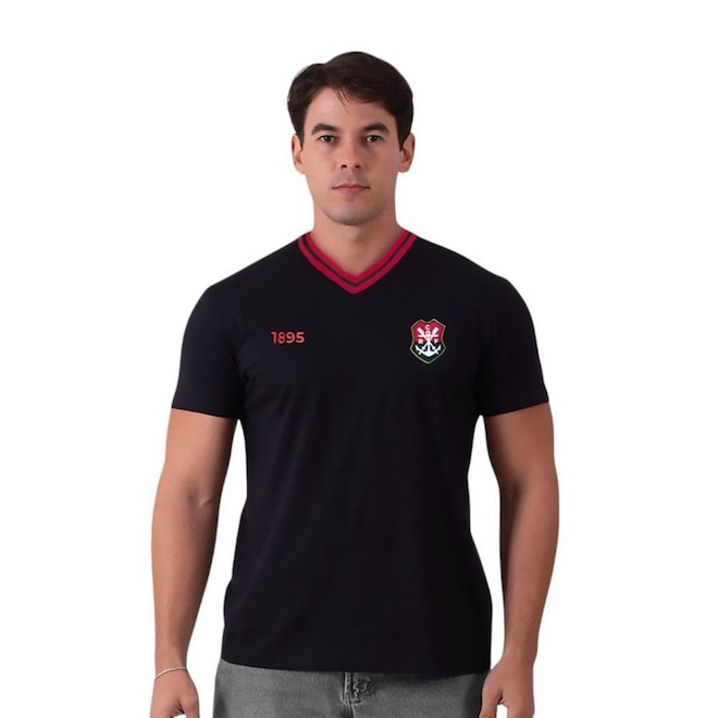 Camisa Braziline Flamengo Ship Masculina - Foto 1