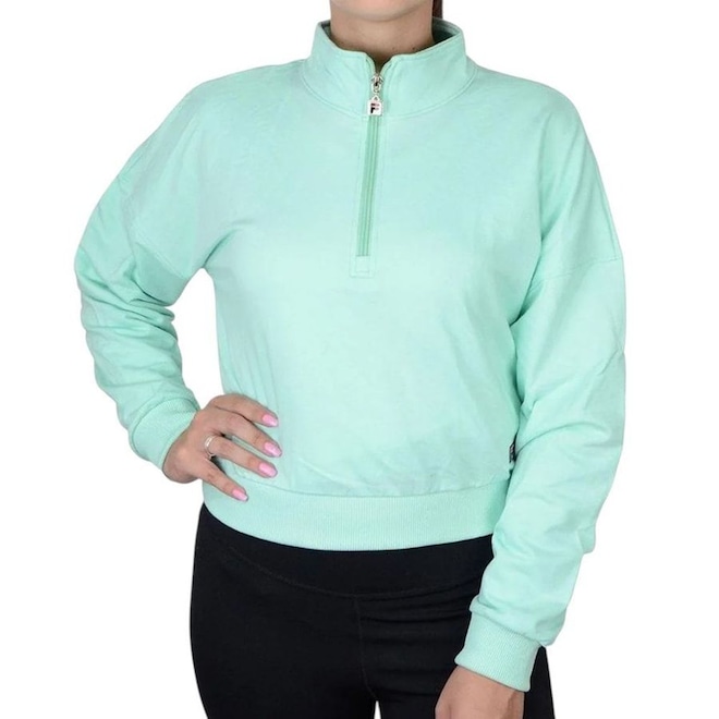 Moletom Fila Basic Classic Plus Size Feminino - Foto 1