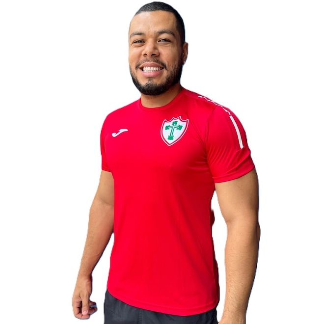 Camisa Portuguesa Joma Olimpiada Vermelha - Foto 1