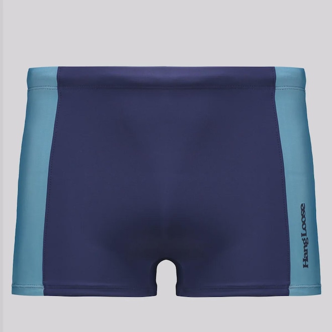 Sunga Hang Loose Boxer com Recorte Masculina - Foto 1