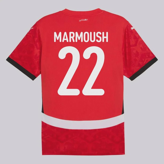 Camisa Egito Home 25/26 Masculina Puma 22 Marmoush - Foto 1