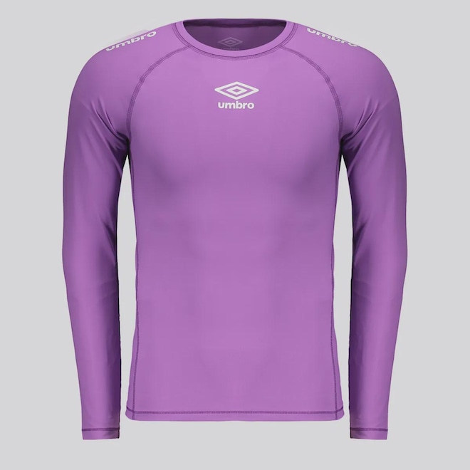 Camisa Térmica Masculina Umbro Manga Longa - Foto 1