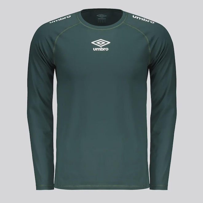Camisa Térmica Umbro Manga Longa Masculina - Foto 1