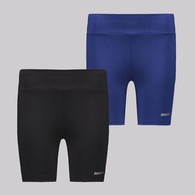 Kit Bermuda Rainha Classic UV 50+ Joy Feminina - 2 Unidades - Foto 1