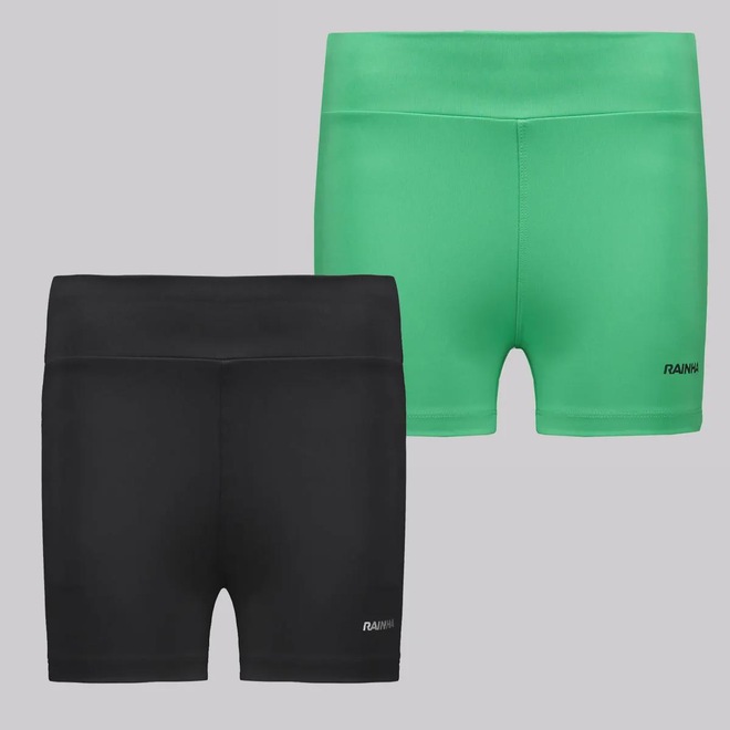 Kit Bermuda Rainha UV 50+ Classic Feminina - 2 Unidades - Foto 1